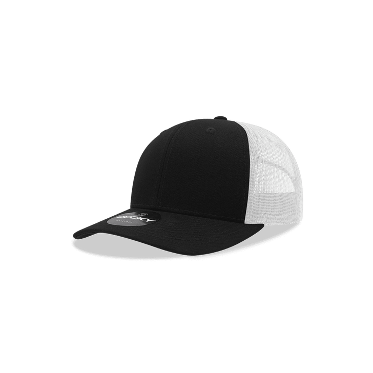 Youth 6 Panel Mid Profile Structured Trucker