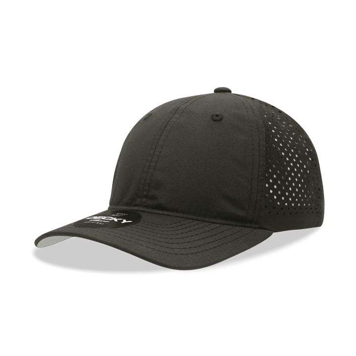 6 Panel Low Profile Relaxed Perforated Dad Hat