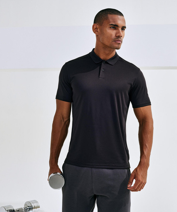 Cationic Recycled Textured Polo