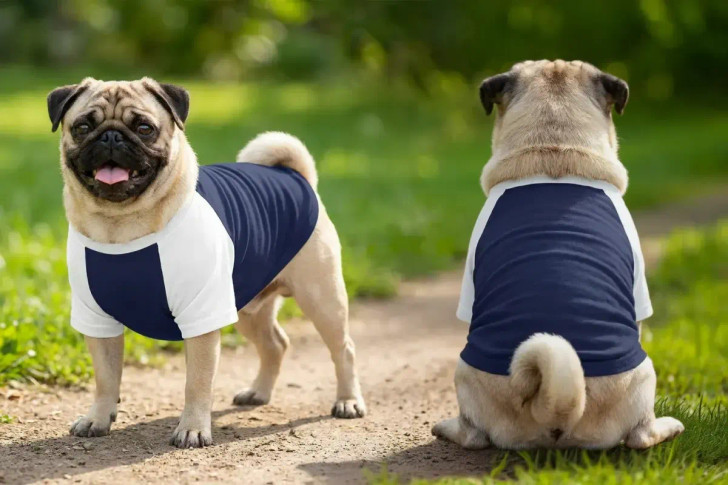 Dog's Raglan T-Shirt