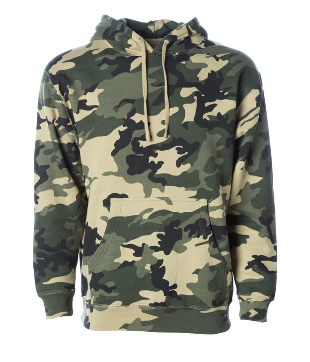 Mens Heavyweight Pullover Hood