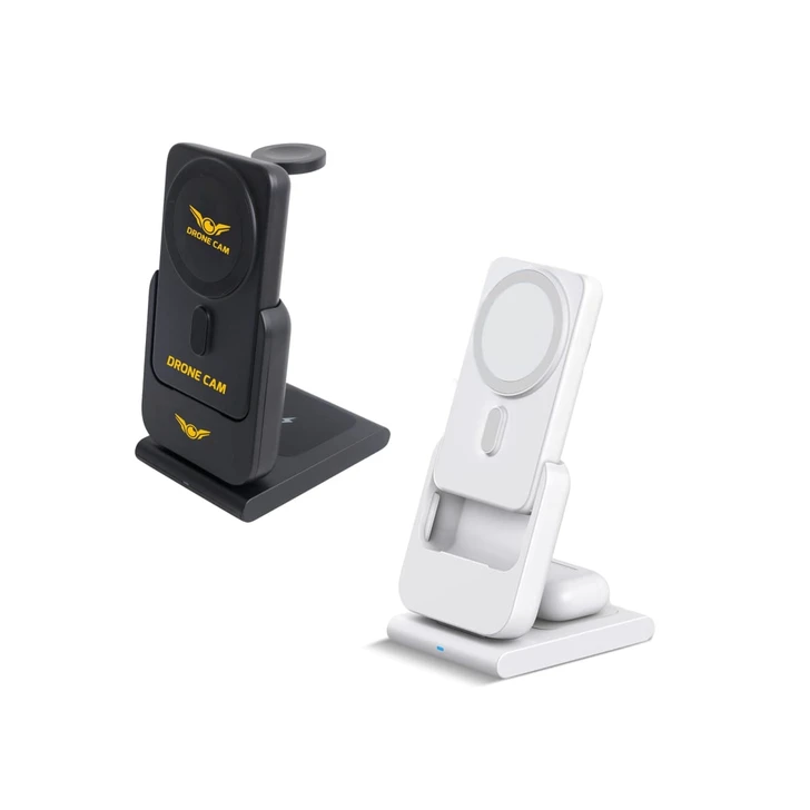 3-In-1 5000mAh Power Bank Charging Station