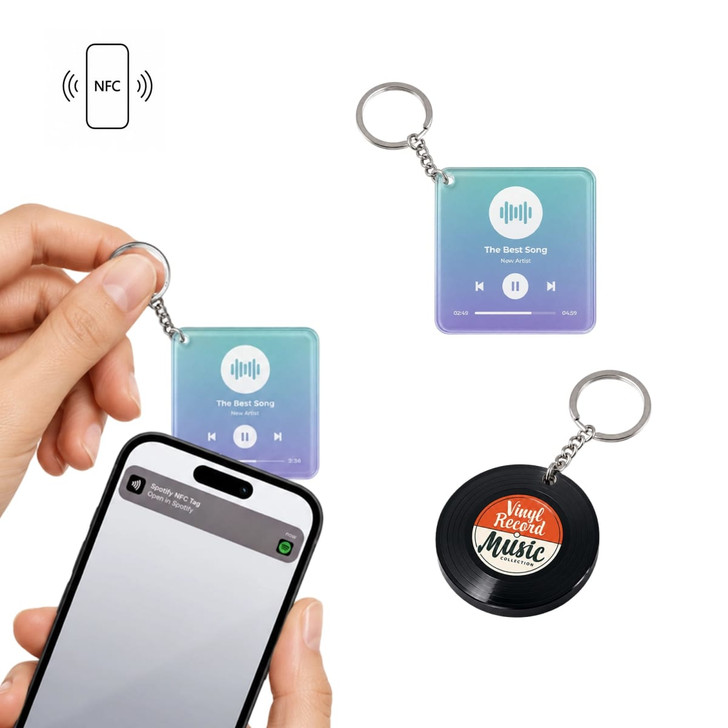 NFC Acrylic Keychain