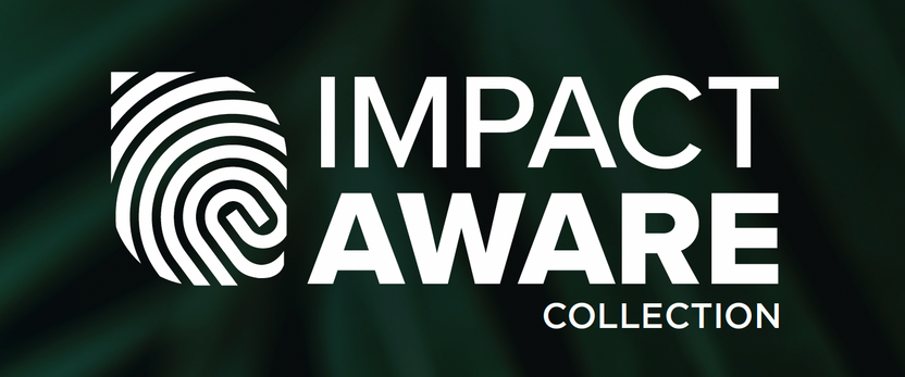 Impact Aware - recycled, natural and giving back 