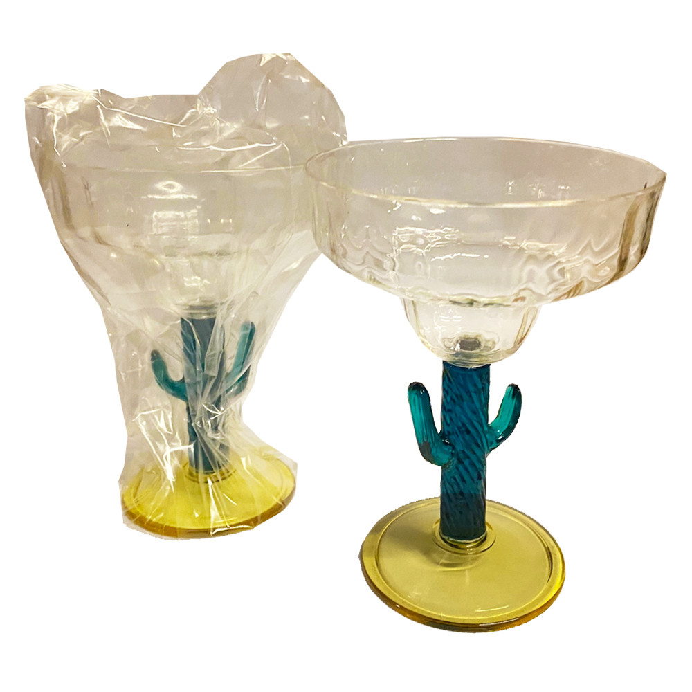 NOVELTY 7600 Clear 13 oz. Acrylic Cactus Margarita Glass 24/cs - Choice  Paper Company
