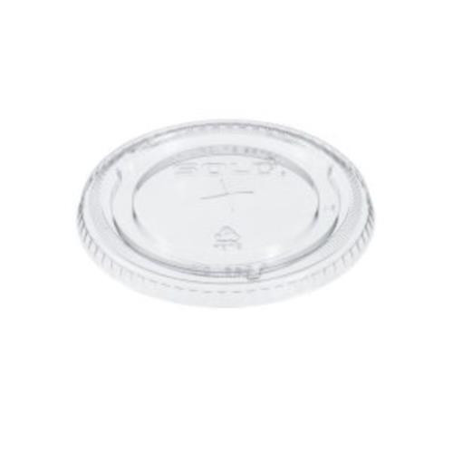 SOLO ULTRA CLEAR LID STRAW SLOT