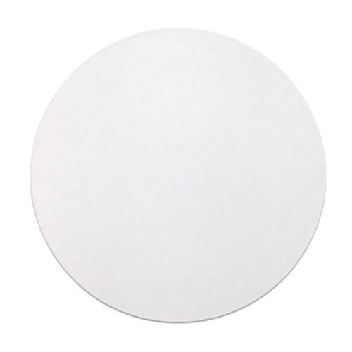 DIE-CUT PAPER 18" WHITE TOP CORR CIRCLE  UNCOATED        125/CS (CASE OF 125)