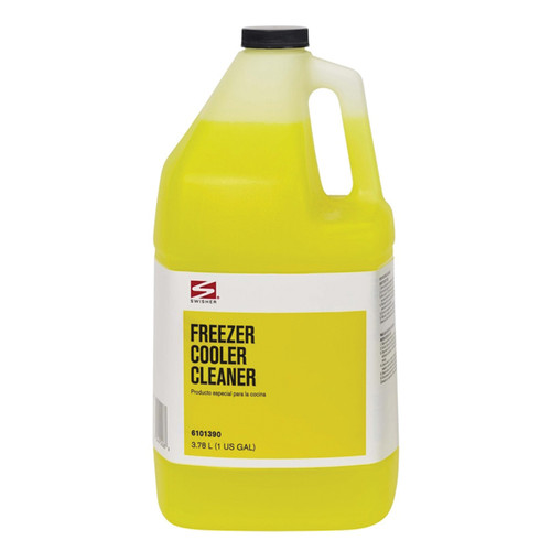 ECOLAB  6101390 SWISHER FREEZER COOLER  CLEANER 1-GAL LT GREEN (CASE OF 2)