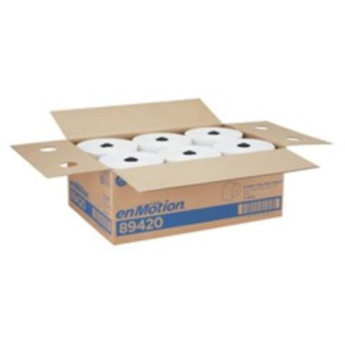 GEORGIA-PACIFIC  89420 ENMOTION RECESS TOWEL  8.25X700 WHITE (CASE OF 6)