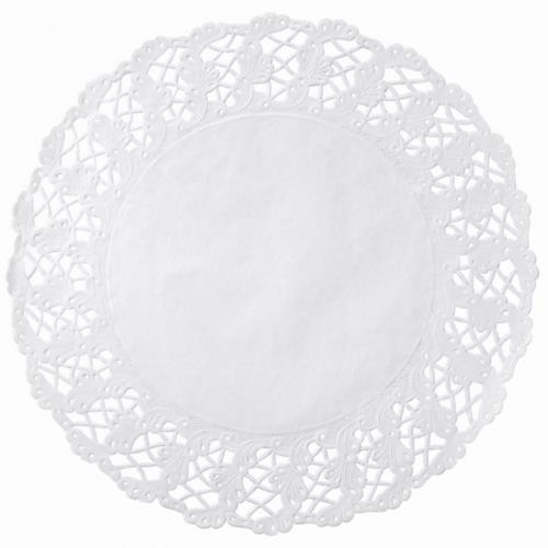 HOFFMASTER 500260 16.5"WHITE KENMORE LACE  DOILIE          500/CS (CASE OF 500)