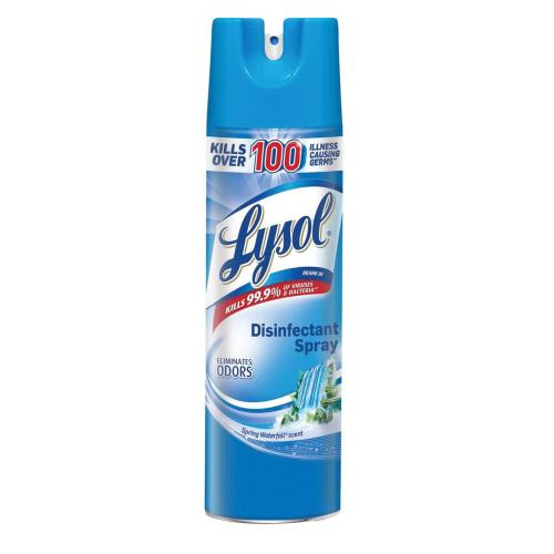 RECKITT BENCKISER 02845  12.5-OZ LYSOL SPRING  WATER FALL DISINFECTANT  12/CS (CASE OF 12)