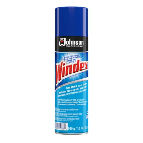 SC JOHNSON 333813 WINDEX FOAMING GLASS  CLEANER 19.7OZ (CASE OF 6)