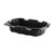 ANCHOR PACKAGING 4541424 CF424 CRISP FOOD 24OZ  MICRO CONTR P/P 6X9 1-CMPT BLK (CASE OF 252)