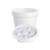 DART 6J6 6-OZ WHITE FOAM CUPS SPACE  SAVER (6JL LID)      1M/CS (CASE OF 1000)