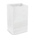 DURO 51003 3# WHITE GROCERY BAG 30#  VIRGIN 3# 4.75X2-15/16X8-9/16 (CASE OF 500)
