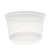 ECO-SYSTEMS ECO16DELI-PP DELI CNTR ROUND  POLYPROP 16OZ TRANSLUCENT (CASE OF 500)