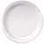 HOFFMASTER   7071 7" WHITE PAPER PLATE  RIGIDEEP COATED   1000/CS (CASE OF 1000)