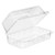 INLINE PLASTICS  SLP38D DANISH/LOAF CAKE CONTR  PETE (CASE OF 200)