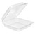INLINE PLASTICS  SLP55 HINGED CARRYOUT PET  9X8.75X3 CLEAR (CASE OF 300)