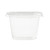 JOVIALS JVPCLID1, LID FOR JV075, JV100  CLEAR,  PET,  50/50 (CASE OF 2500)