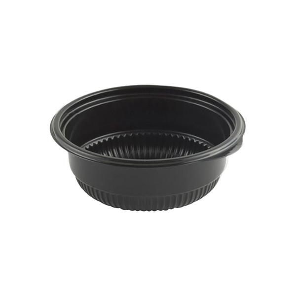 ANCHOR PACKAGING 4604818 M4808B INCREDI BOWLS  4.75" ROUND MICROWAVE BLK 8OZ (CASE OF 540)