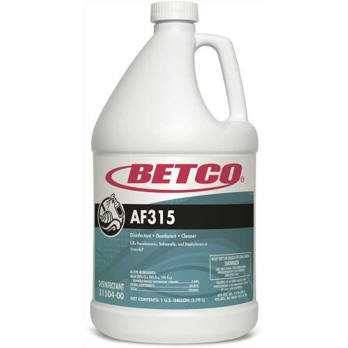 BETCO 3150400 AF315 DISINFECTANT  NEUTRAL PH 1-GAL BLUE/GREEN (CASE OF 4)