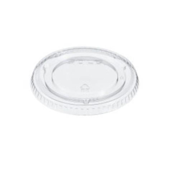 DART 662TP SOLO ULTRA CLEAR LID  NO SLOT (CASE OF 1000)