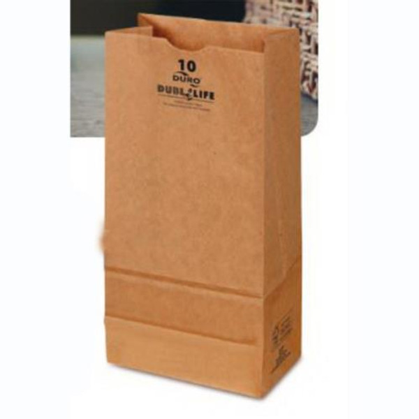 DURO 18416 16# GROCERY BAG 40#KRAFT  RECYLD 16# 7-3/4X4-13/16X16 KR (CASE OF 500)