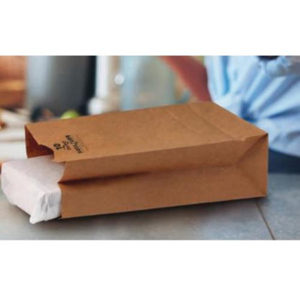 DURO 18421 20# GROCERY BAG 40# KR  RECY 20# SHORTY KRAFT (CASE OF 500)