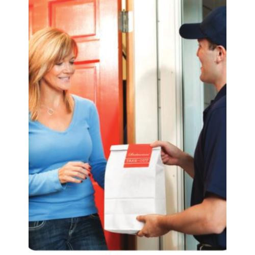 DURO 51046 6# WHITE GROCERY BAG 35#  6# 6X3-5/8X11-1/16 WHITE (CASE OF 500)