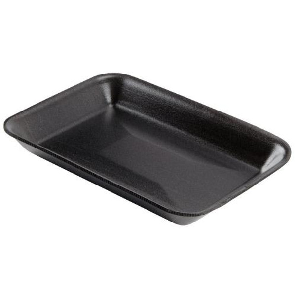DYNE-A-PAK  2 BLACK FOAM TRAY  8.25X5-11/16X1      500/CS (CASE OF 500)