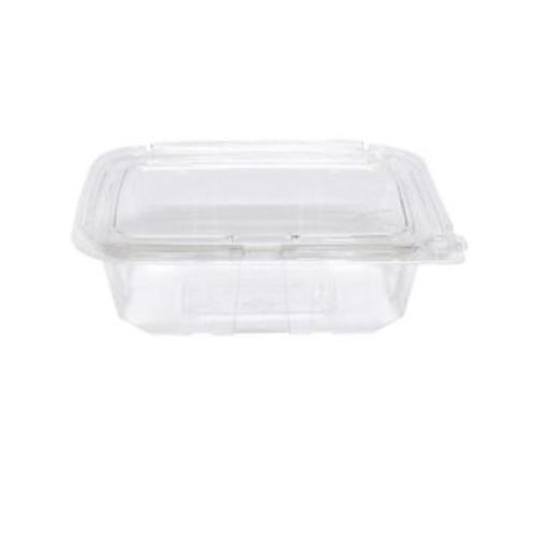 EATERY ESSENTIALS RPTTE24 HINGED LID TAMPER 24OZ  EVIDENT CONTR RPET 24-OZ CLEAR (CASE OF 200)