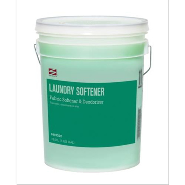 ECOLAB  6101222 SWISHER LAUNDRY  SOFTENER 5-GAL GREEN (CASE OF 1)