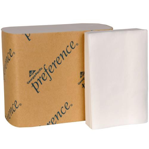 GEORGIA-PACIFIC  10101 INTERFOLD BATH TISSUE  2-PLY 4X5-400 ACCLAIM WHITE (CASE OF 60)