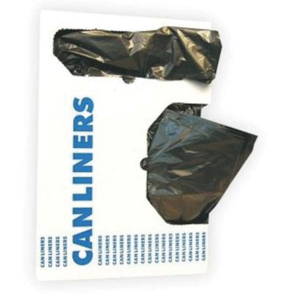 HERITAGE BAG  H4832TK CAN LINER LLD 24X32  .9-MIL 12/16-GAL BLACK (CASE OF 500)
