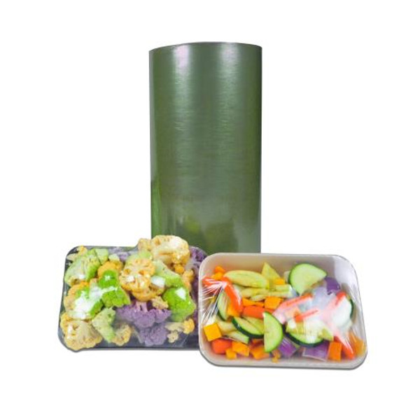 LK PACKAGING 77912-17 PRODUCE FILM 17X5000  PVC DUAL LAYER 60 GAUGE GREEN (CASE OF 1)