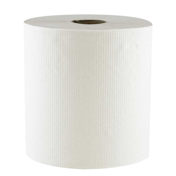 MORCON  6700W MORSOFT HARDWOUND TOWEL  1-PLY 7-7/8X700 WHITE (CASE OF 6)