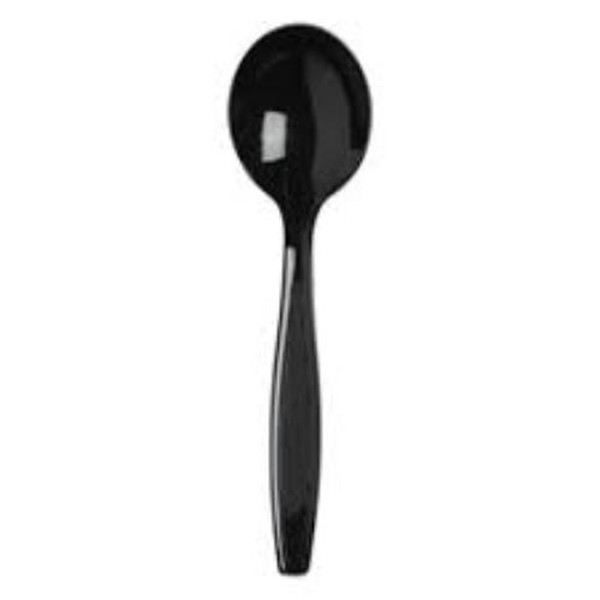 PRIME SOURCE  75006094 P/S SOUPSPOON PS HVY  INDIVIDUALLY WRAPPED BLACK (CASE OF 1000)