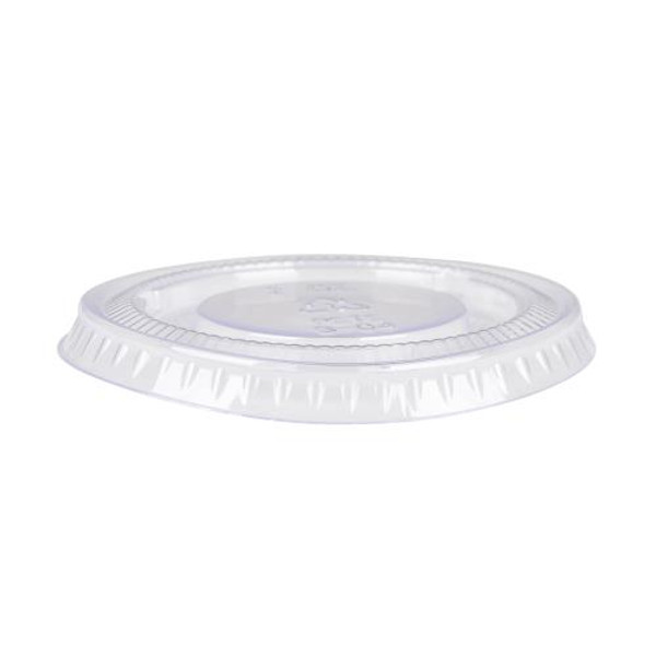 PRIME SOURCE  75000642 PETE 2-OZ CLR PORTION  CUP LID (CASE OF 2500)