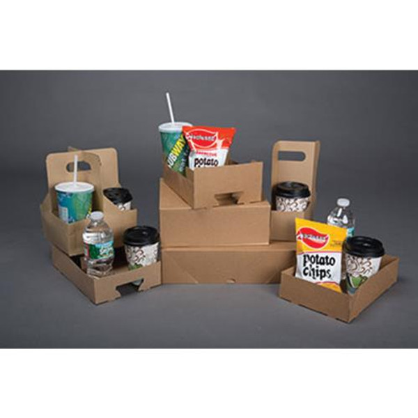 QUALITY CARTON & CONVERTING  UB16124 2-PC UTILITY BOX CCNB  16X12X3.75 WHITE (CASE OF 125)