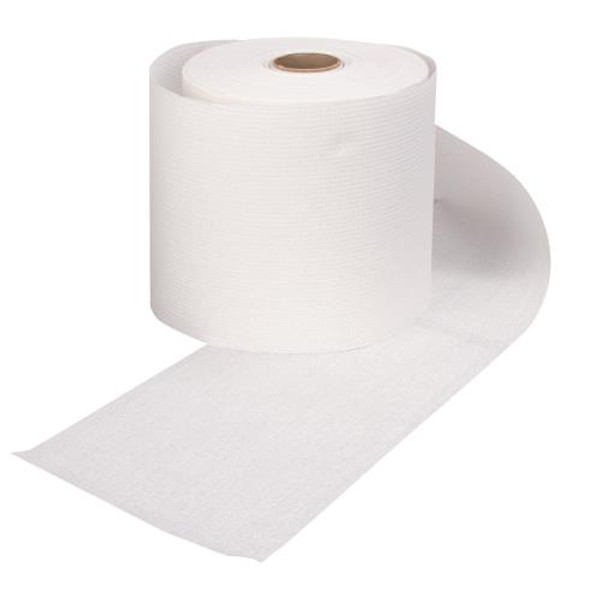 RIGHT CHOICE HWRT ROLL TOWEL WHITE 800'  PPR 7.875X800' 1-PLY WHT (CASE OF 6)