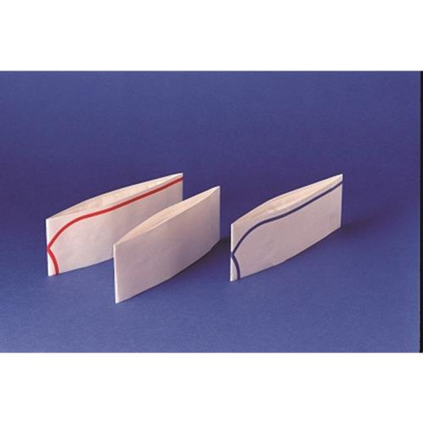 ROFSON ASSOCIATES  100-B OVERSEAS CAP PAPER  ONE SIZE FITS ALL BLUE STRIPE (CASE OF 1000)