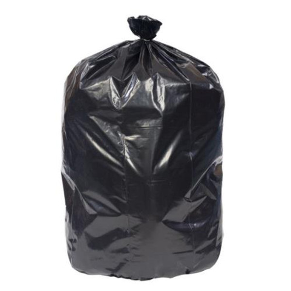 HELIX POLY B333914LDF EQ REPRO 33-GAL  32X38 1.2 MIL BLACK FLAT (CASE OF 100)