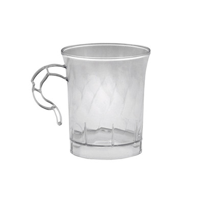 WNA Comet CWM8192C Classicware 8 oz. Clear Plastic Coffee Cup - 192/Case