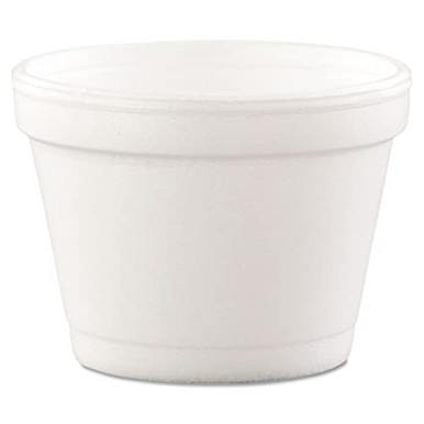 Dart 12B32 Insulated Foam Bowls, 12 oz, White - 1,000 pack