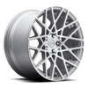 Rotiform R110 BLQ Wheel 18x8.5 5x100 35 Offset - Gloss Silver Machined