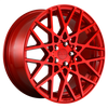 Rotiform R109 BLQ Wheel 19x8.5 5x112 45 Offset - Candy Red