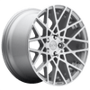 Rotiform R110 BLQ Wheel 19x8.5 5x112 35 Offset - Gloss Silver Machined