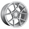 Rotiform R138 KPS Wheel 18x8.5 5x112 45 Offset - Gloss Silver Brushed