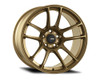 Konig Heliogram 15X9 4X100 ET35 Matte Bronze Knurled Bead Flow Formed